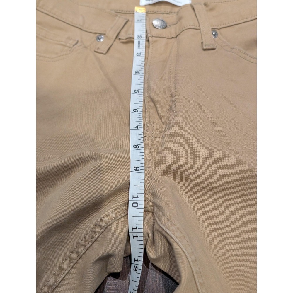 Levi Strauss Signature Khaki Pants Straight Leg Mens 29x28 Stretch Chinos - Picture 6 of 7